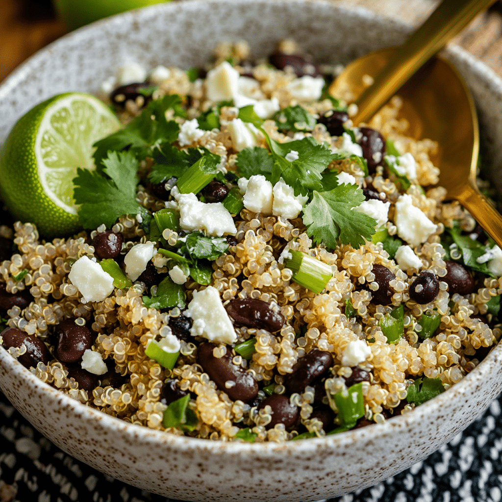 Best Black Bean Quinoa Salad