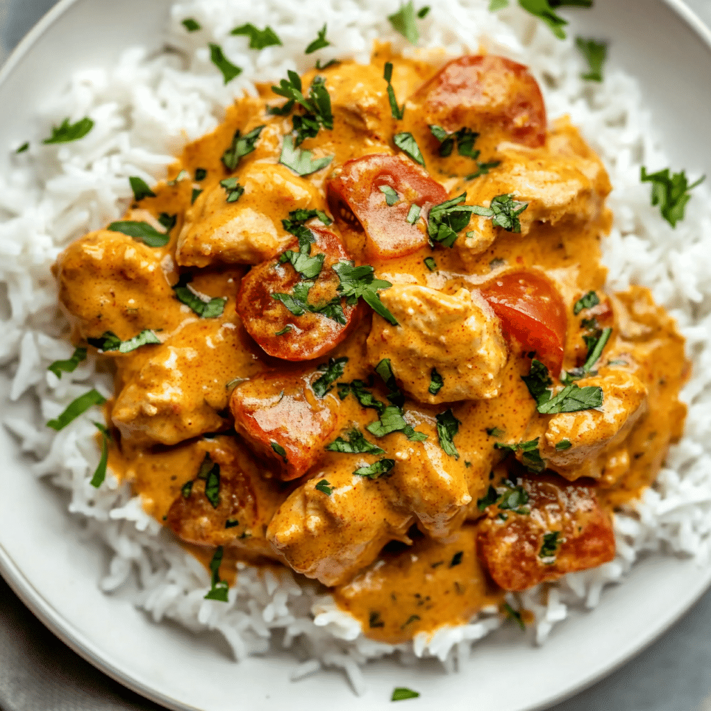 Creamy Smothered Chicken and Rice