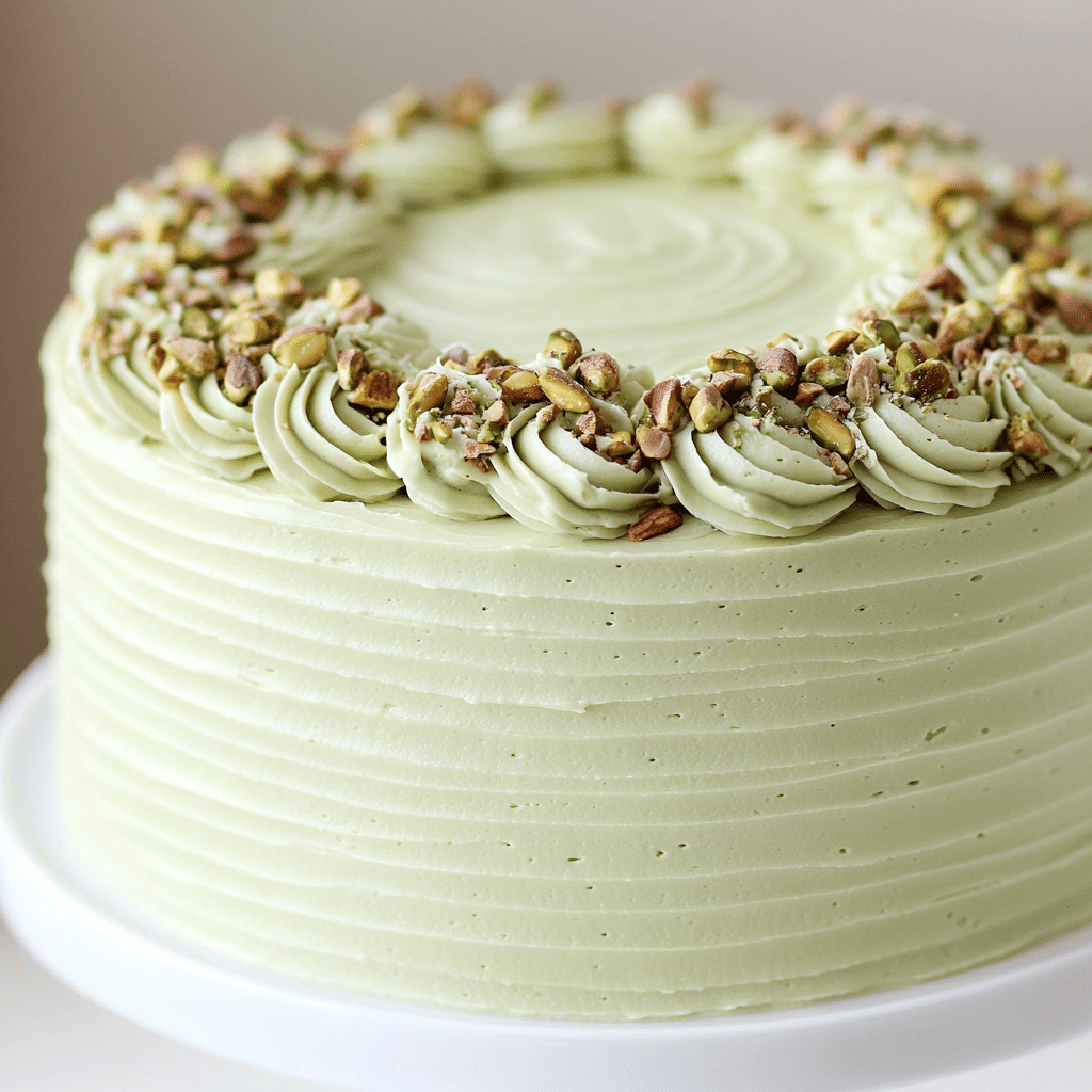 Vanilla Bean Pistachio Cake