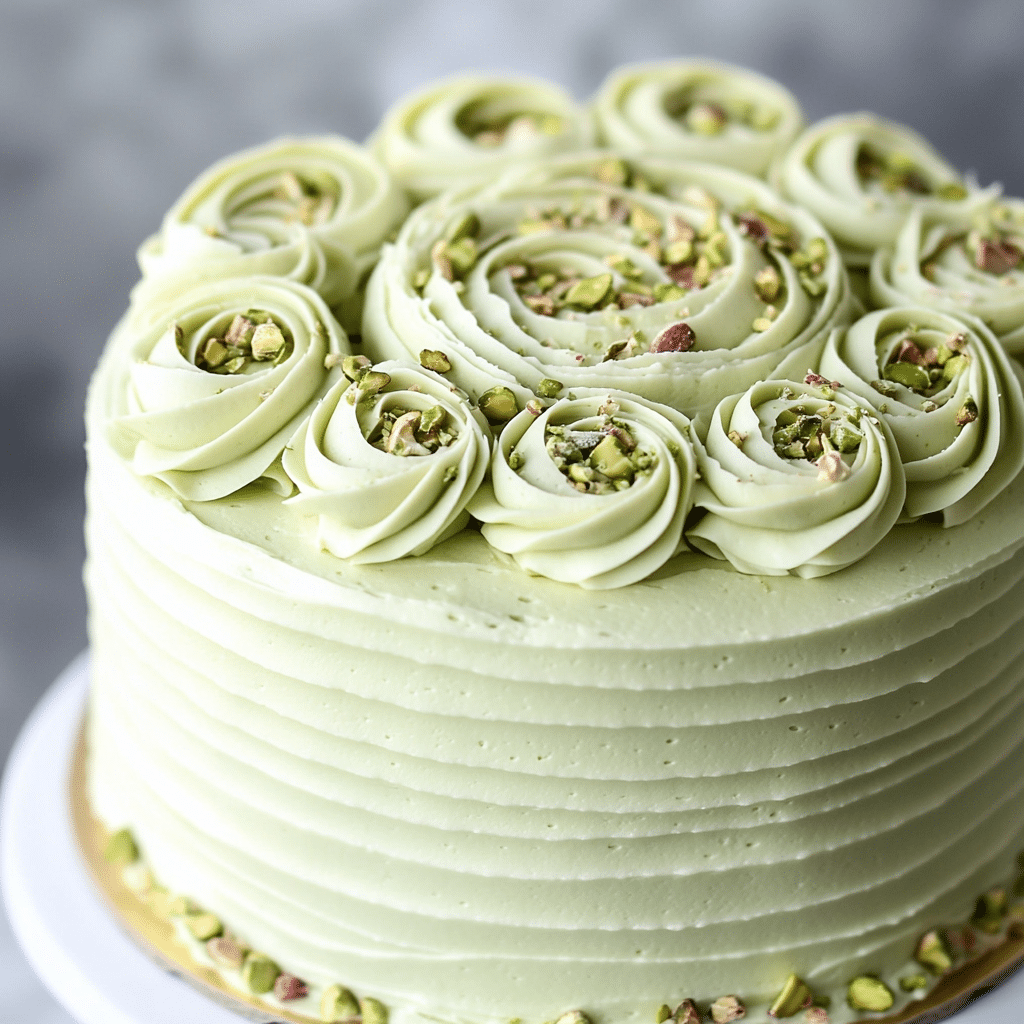 Vanilla Bean Pistachio Cake