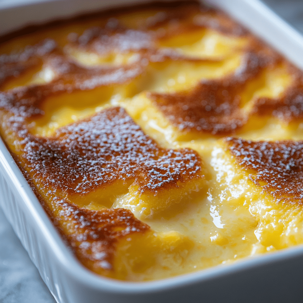 Magic Lemon Cobbler