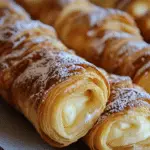 talian cream stuffed cannoncini