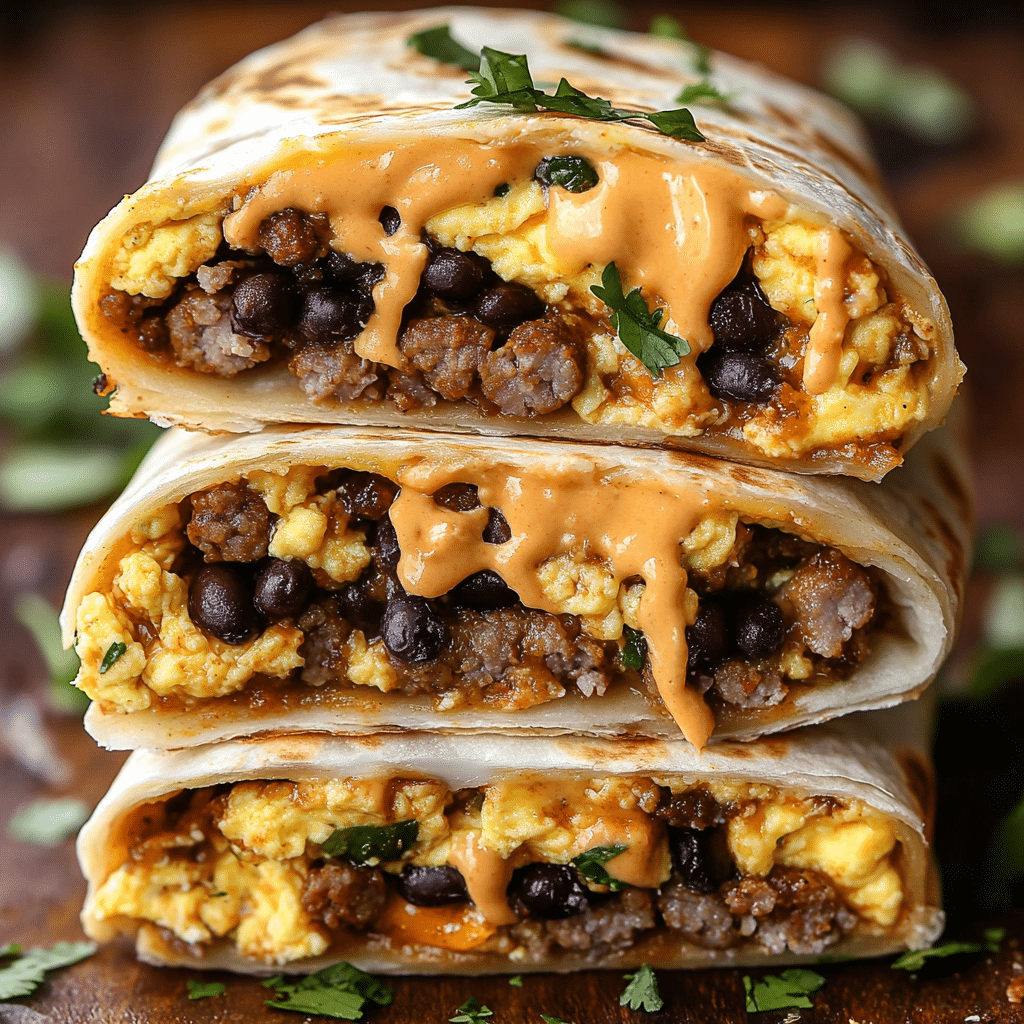 High-Protein Breakfast Burrito