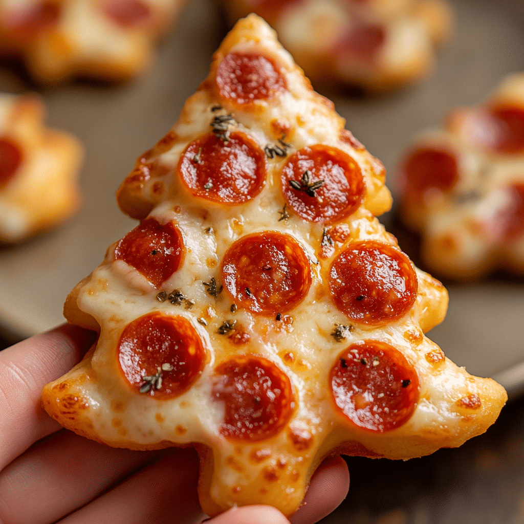 This Christmas Tree Pizza Is A Cute Christmas Dinner For Kids