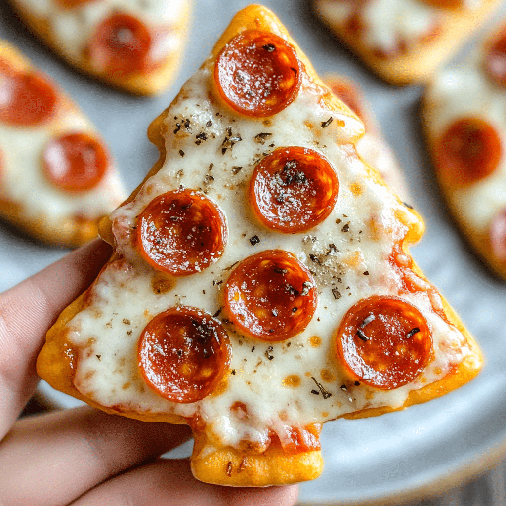 This Christmas Tree Pizza Is A Cute Christmas Dinner For Kids