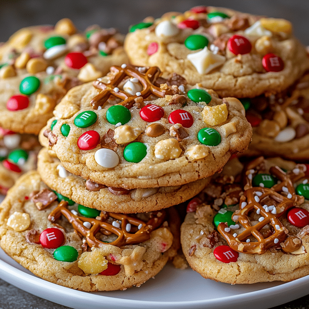 Christmas Kitchen Sink Cookies