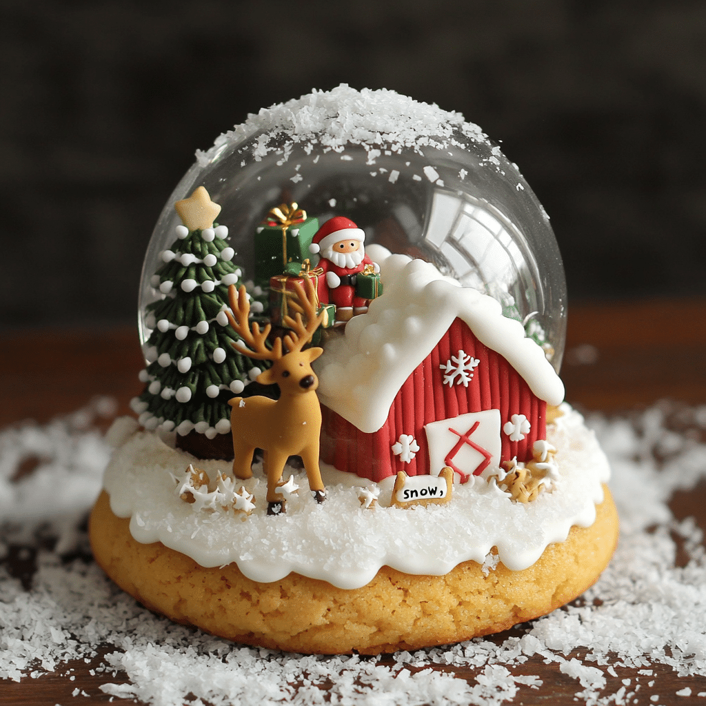 Snow Globe Cookies