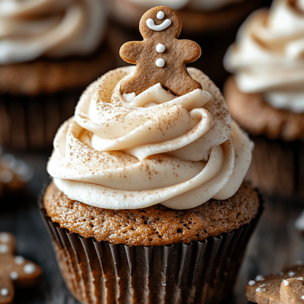 Gingerbread Cupcakes