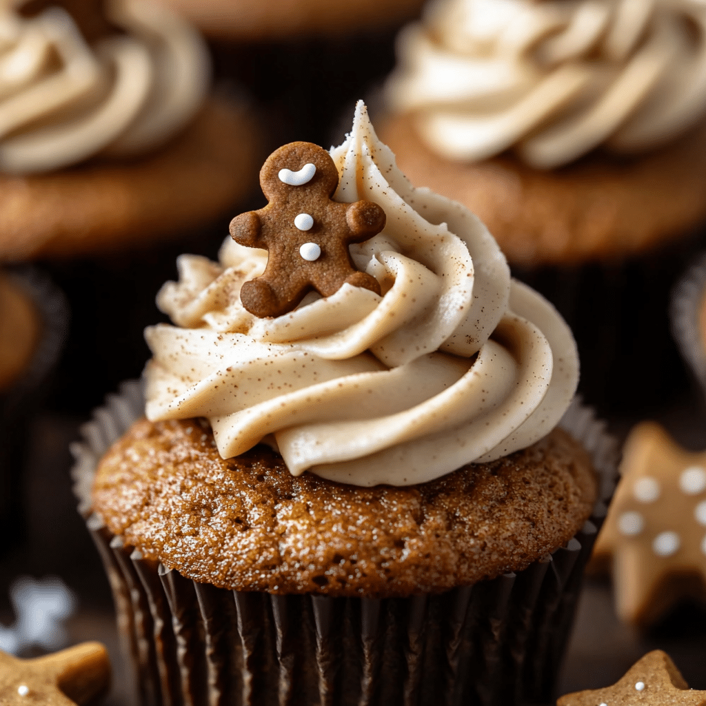 Gingerbread Cupcakes