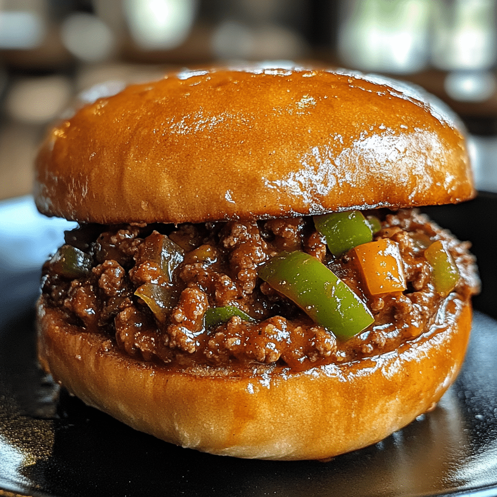 Philly Cheesesteak Sloppy Joes