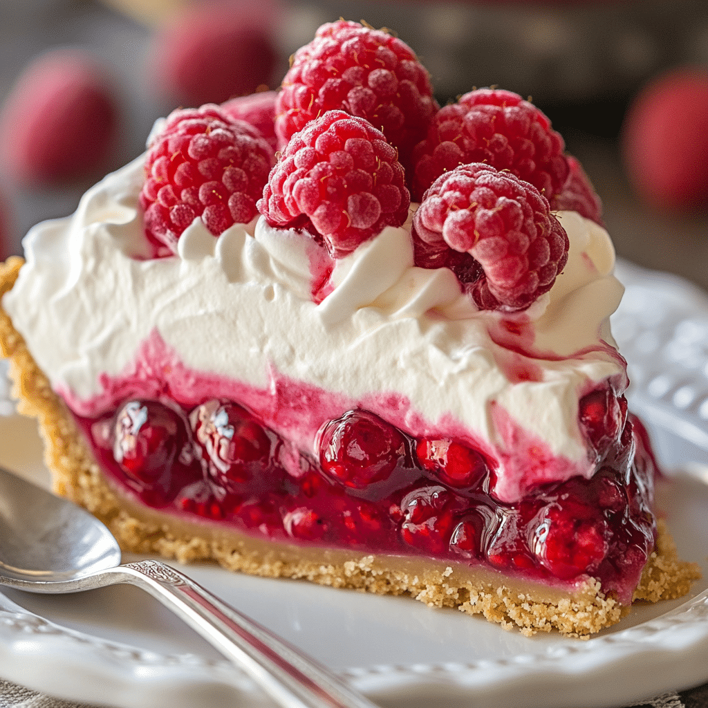 Raspberry Cream Pie Recipe