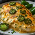 Air Fryer Jalapeno Popper Hasselback Chicken