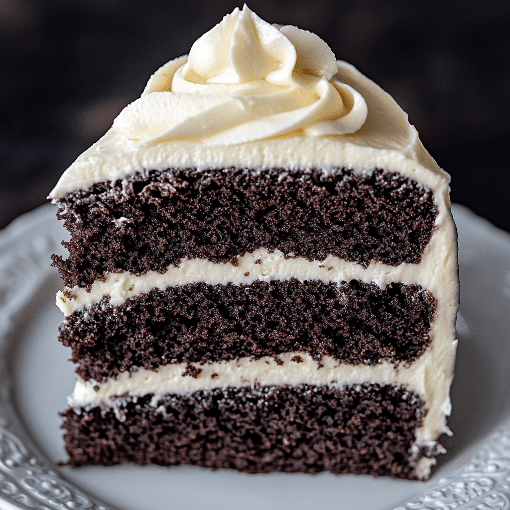 Black Magic Chocolate Cake with Dandelion Root Coffee