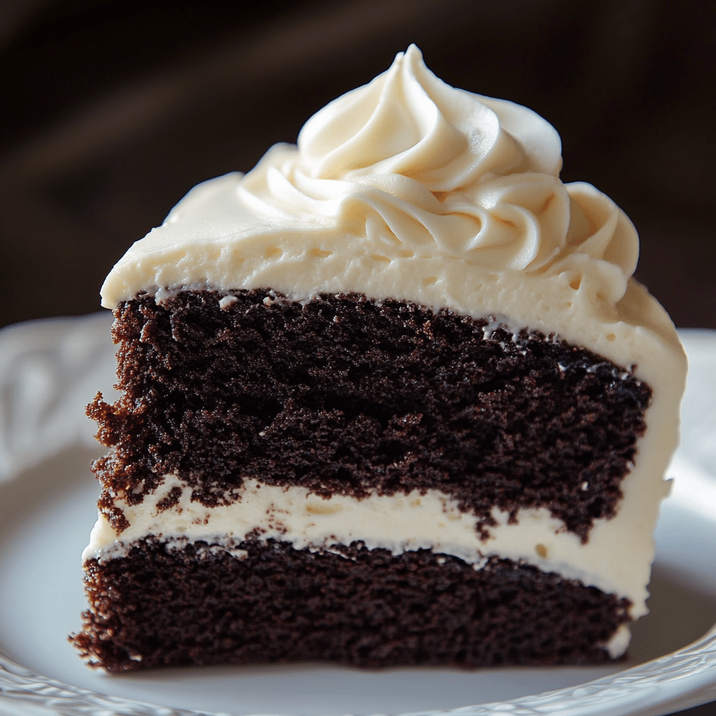 Black Magic Chocolate Cake with Dandelion Root Coffee