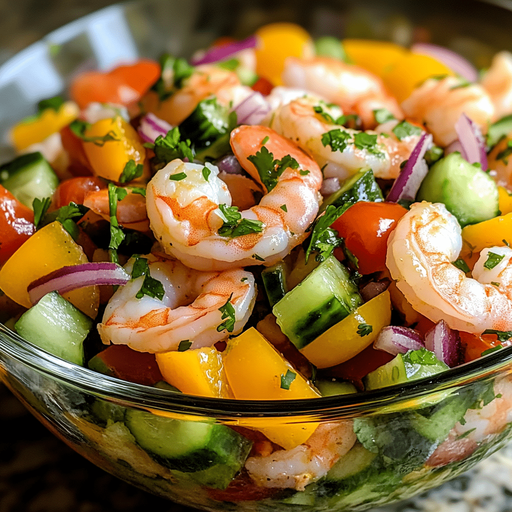 Shrimp Avocado Mango Bowls