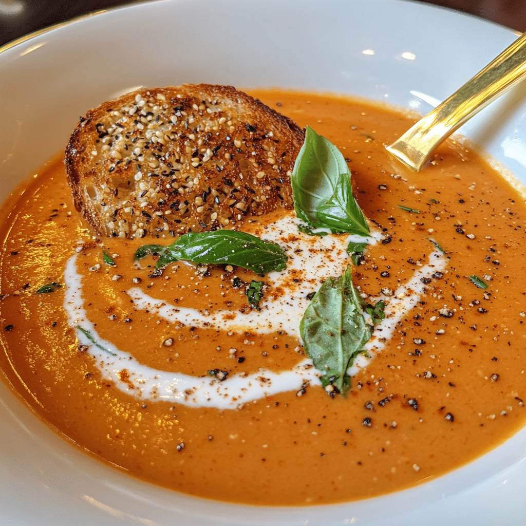 Easy Tomato Soup Recipe