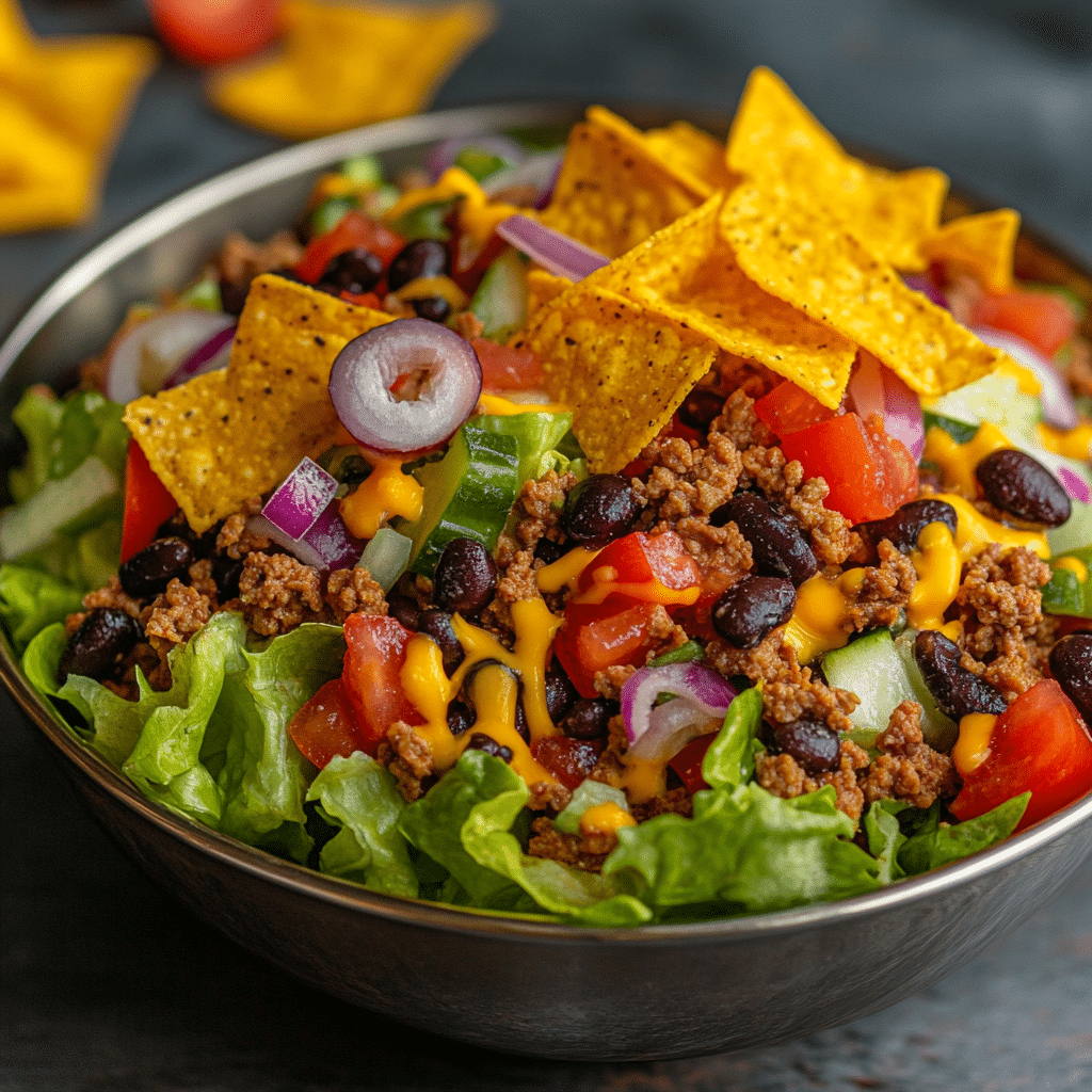 Easy Doritos Taco Salad