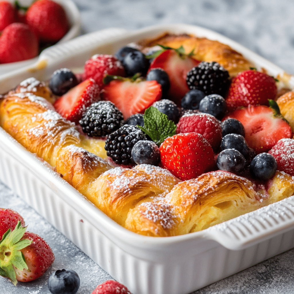 Berry Croissant Bake Recipe