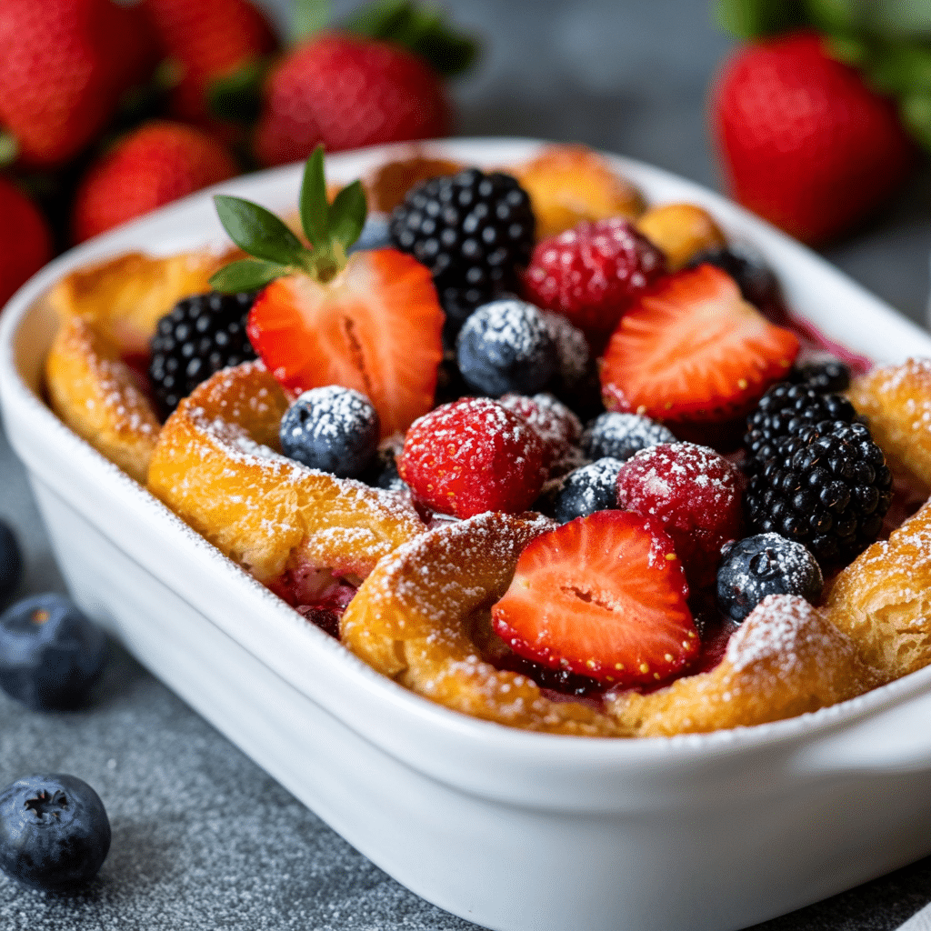 Berry Croissant Bake Recipe