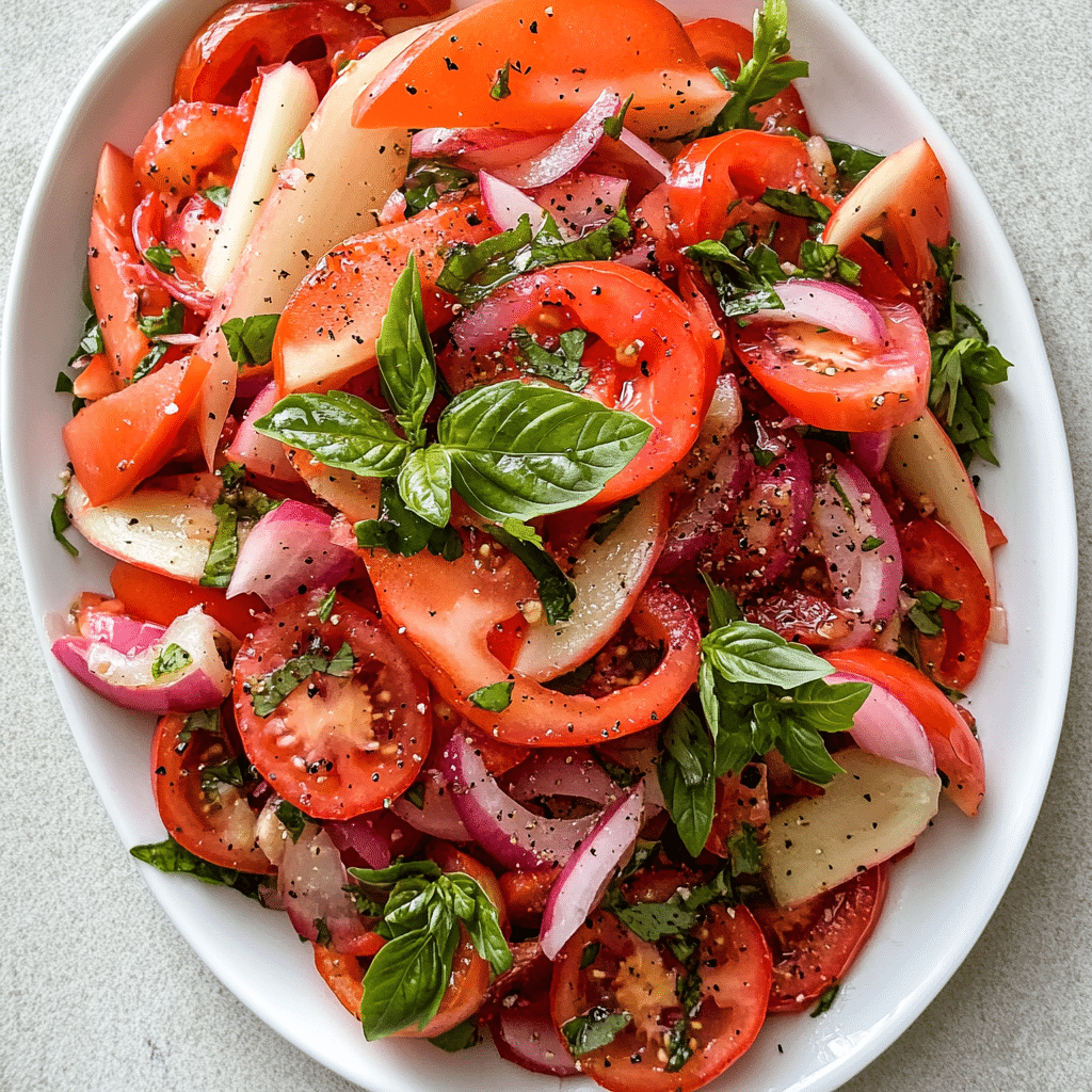 The Best Summer Tomato Salad (It’s Better than Caprese!)