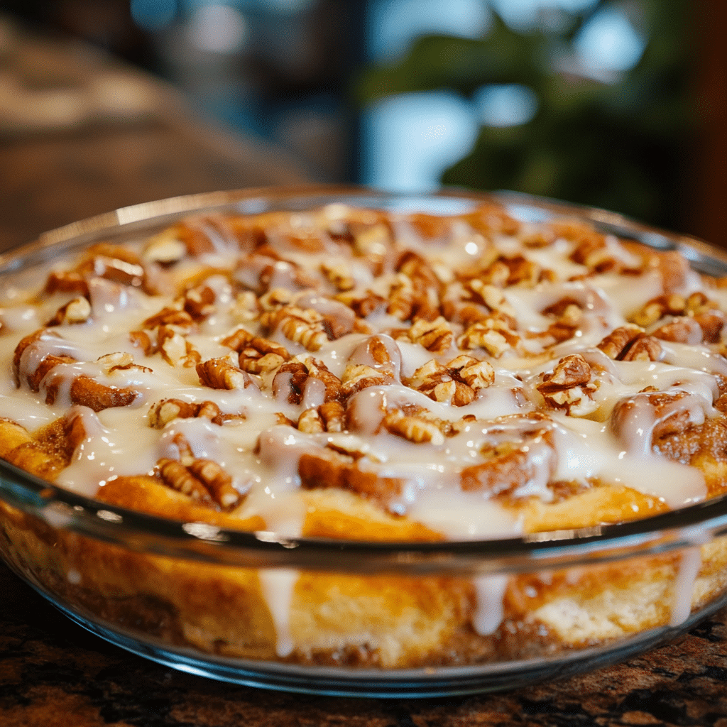 Easy French Toast Casserole with Cinnamon Rolls