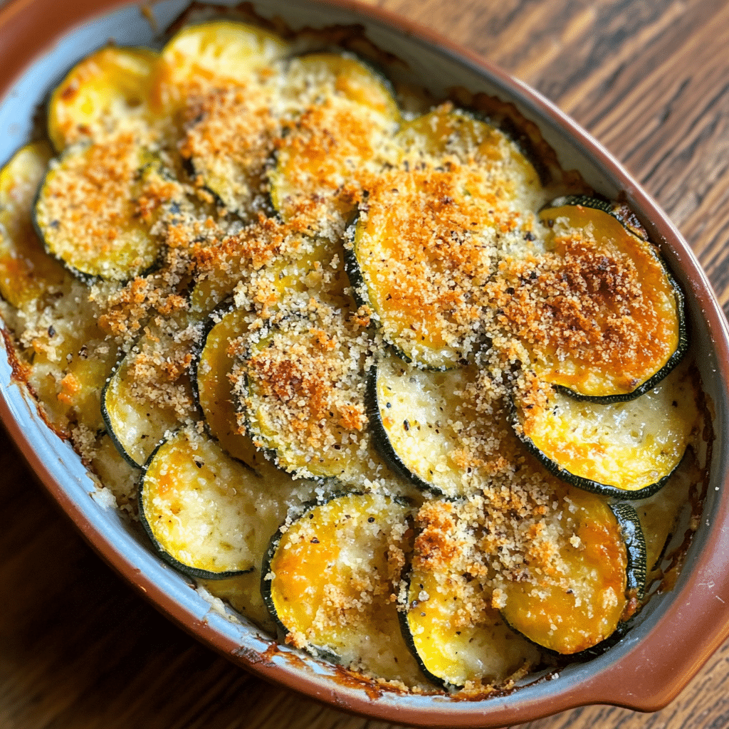 Yellow Squash and Zucchini Casserole