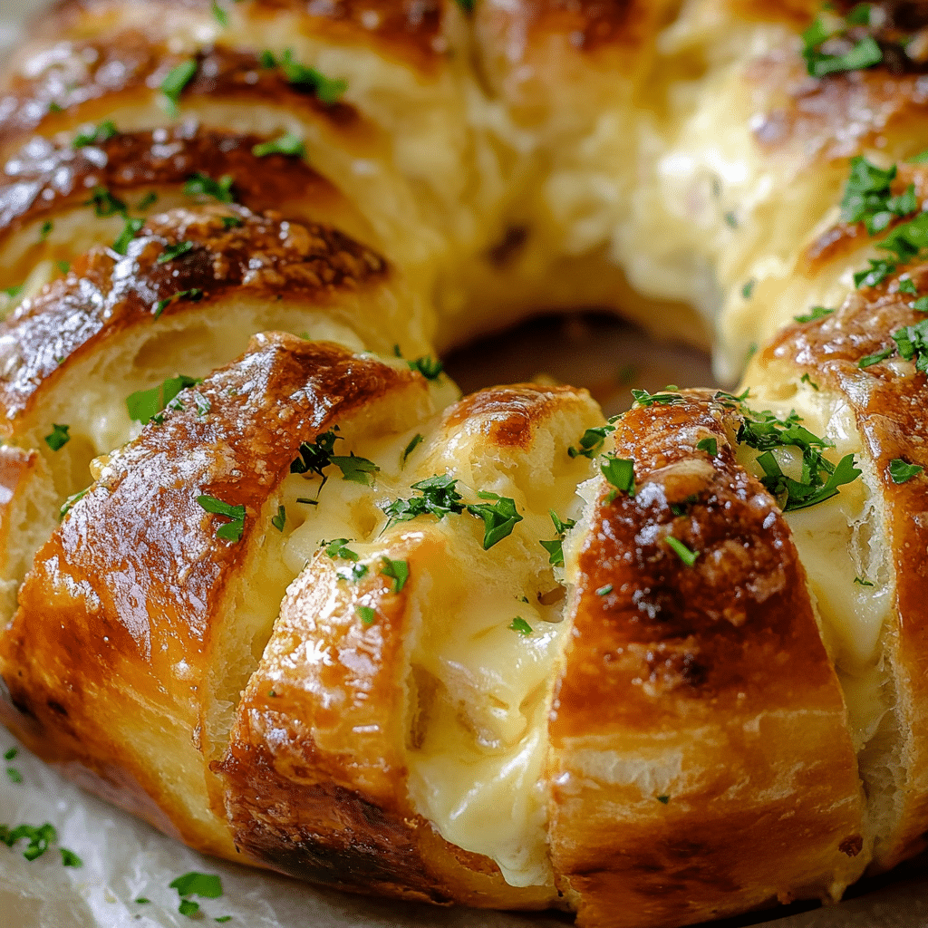 Pull Apart Garlic Bread