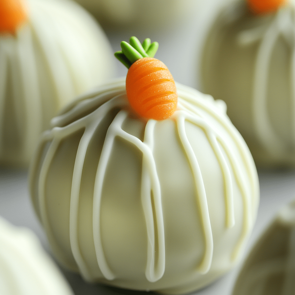 Easy Carrot Cake Truffles