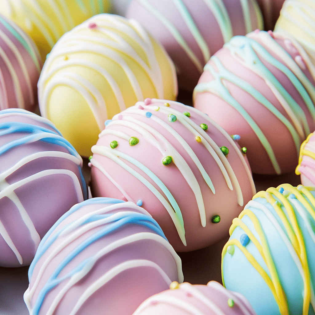 Easter Egg Oreo Cookie Balls