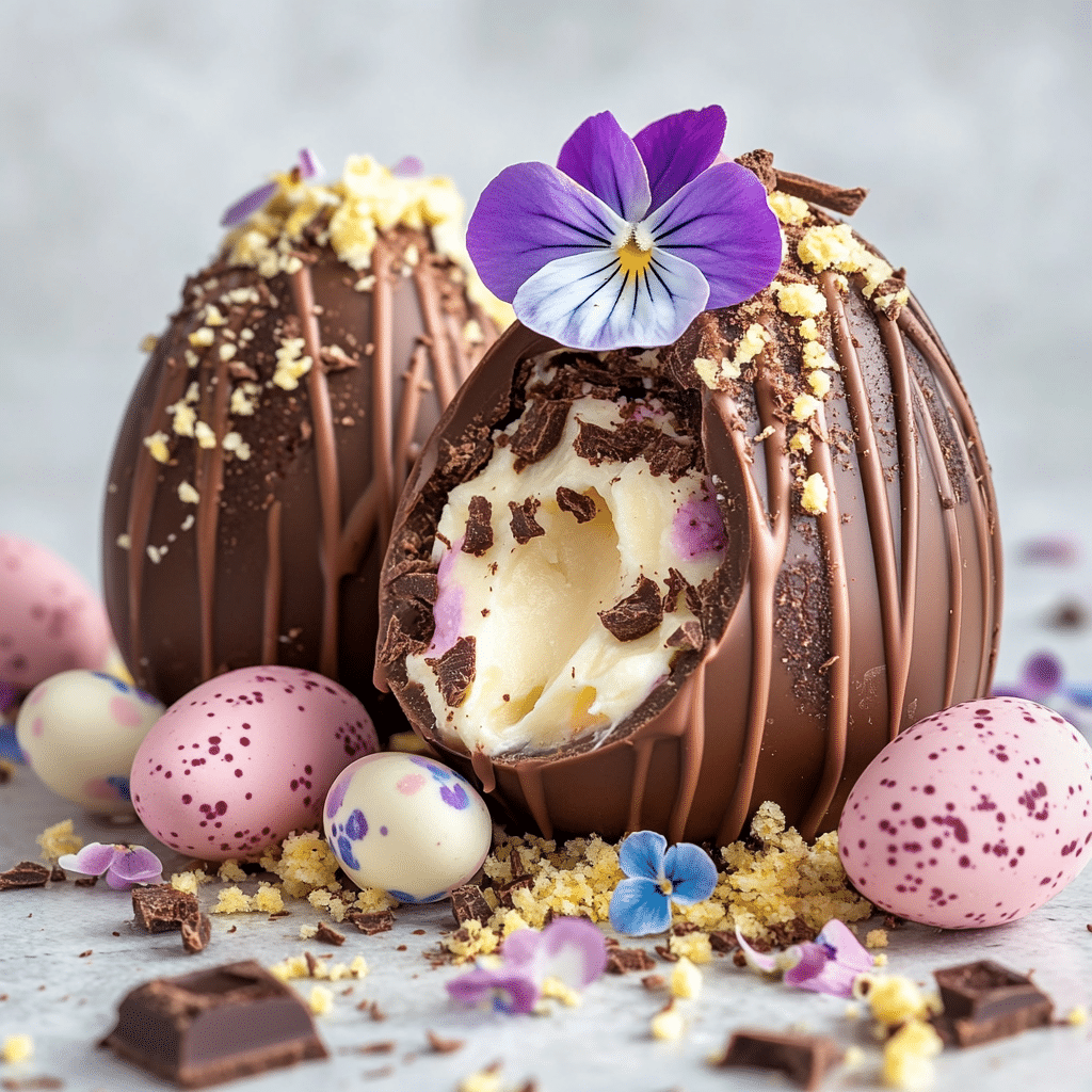 Easter Egg Cheesecake