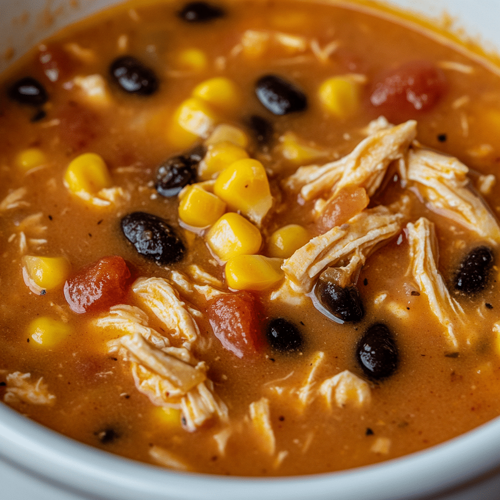 Easy Crock Pot Cream Cheese Chicken Chili