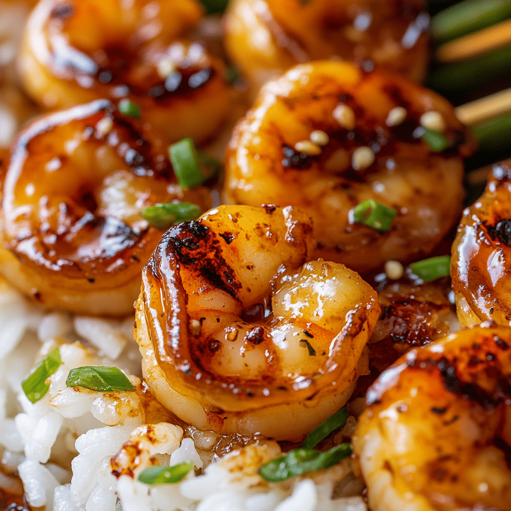 Sweet Chili Shrimp with Asparagus