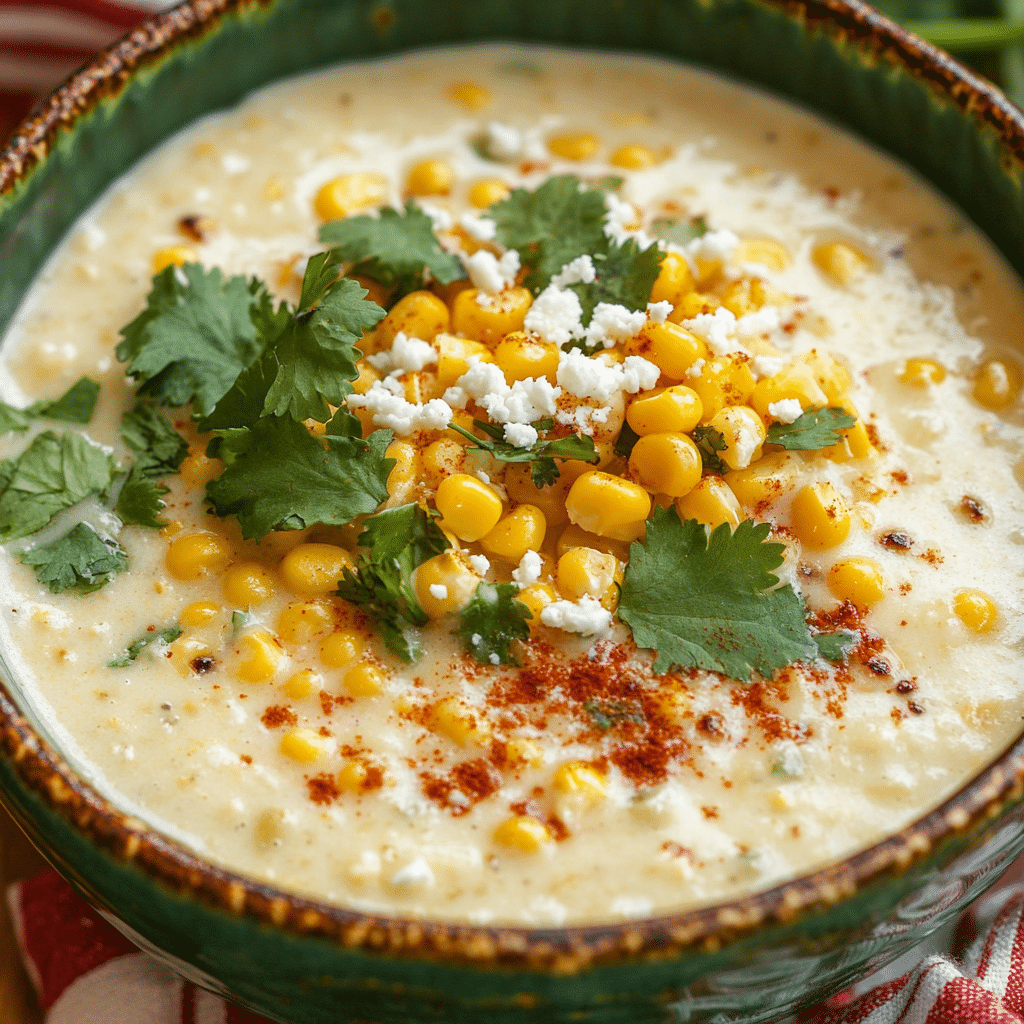 Mexican Street Corn Soup