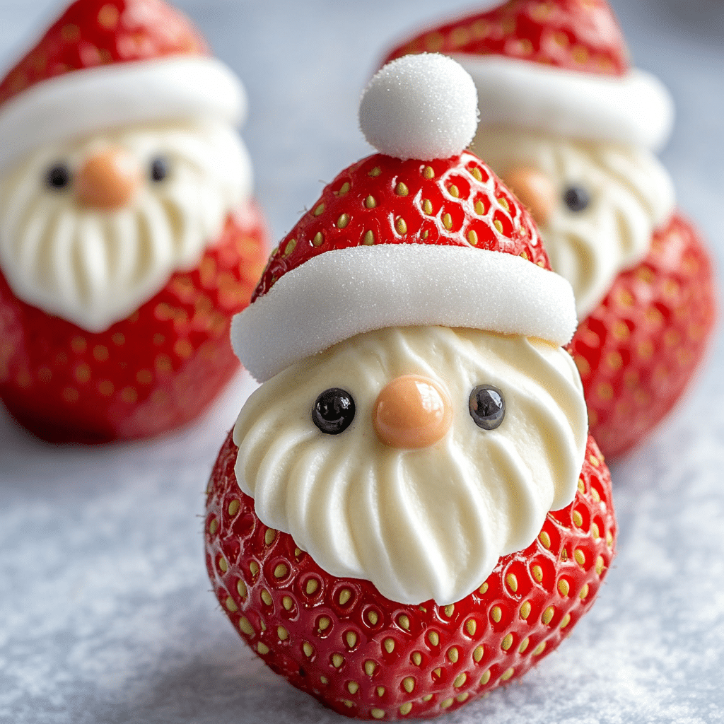 Strawberry Santas