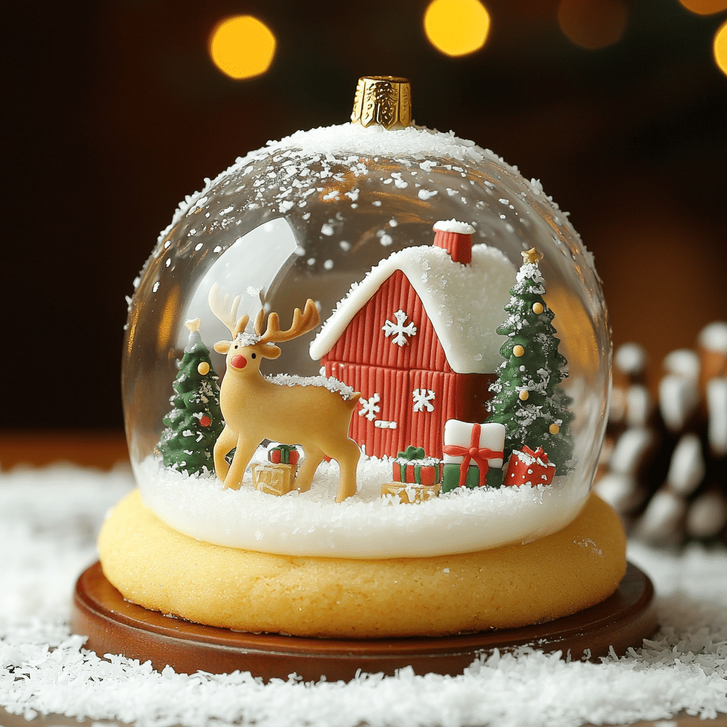 Snow Globe Cookies