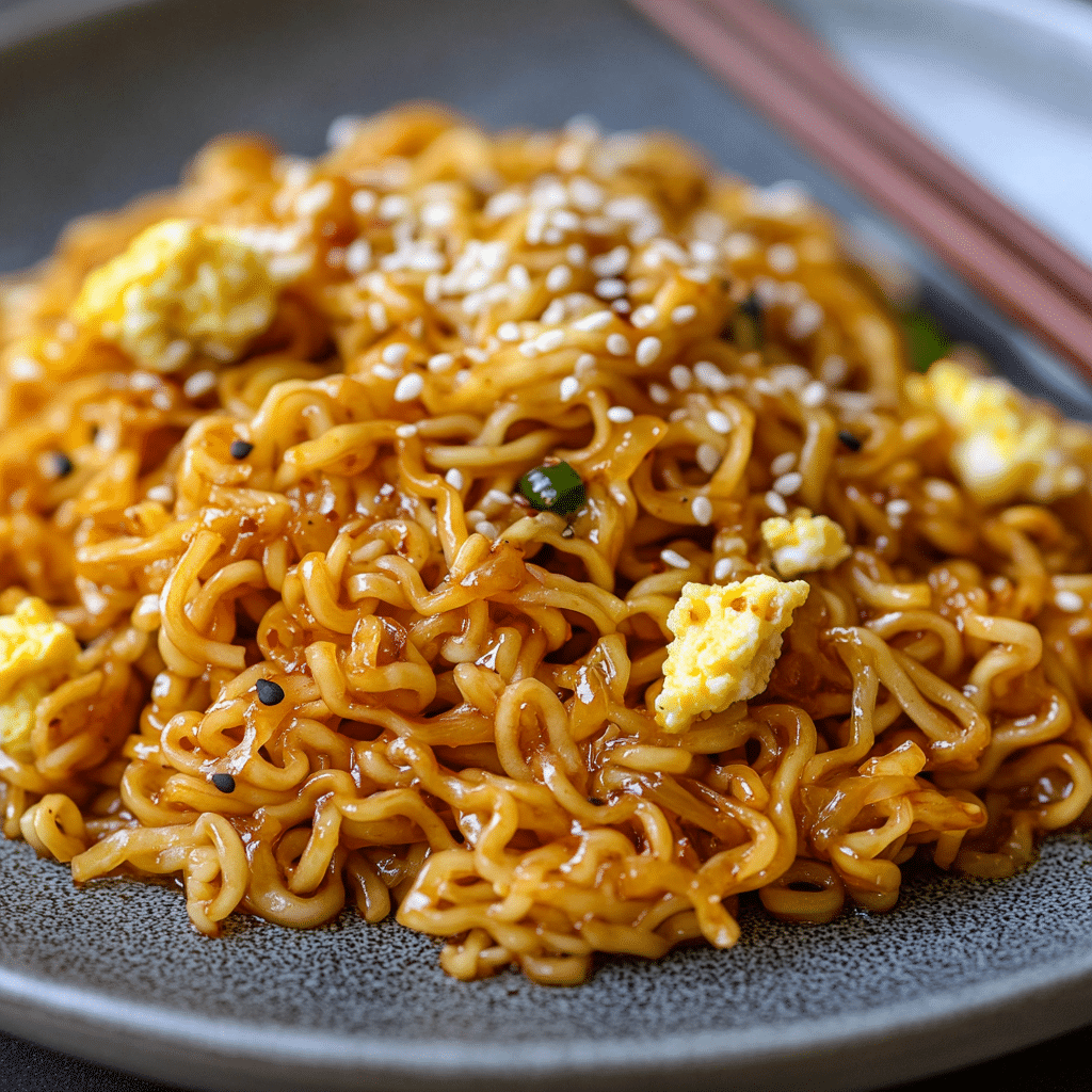 Sweet & Spicy Ramen Noodles