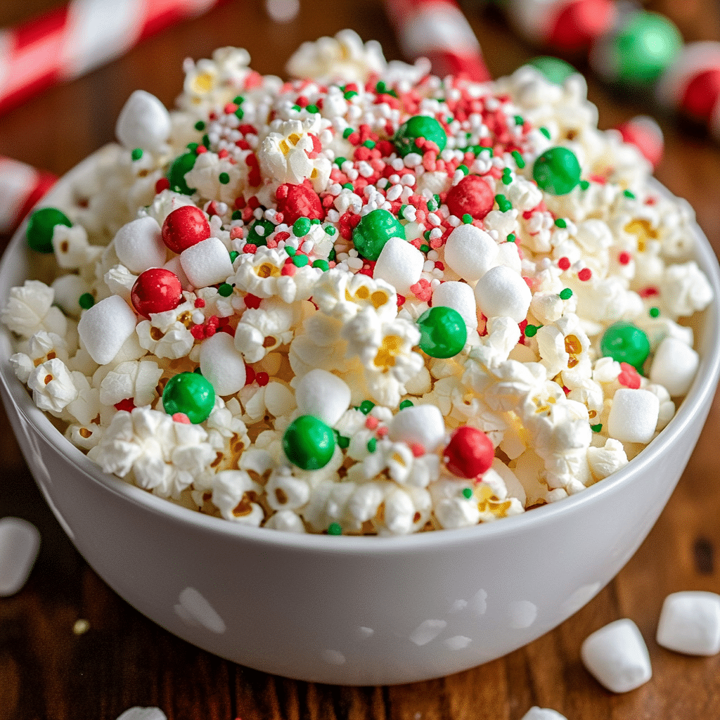 Santa Crunch Popcorn