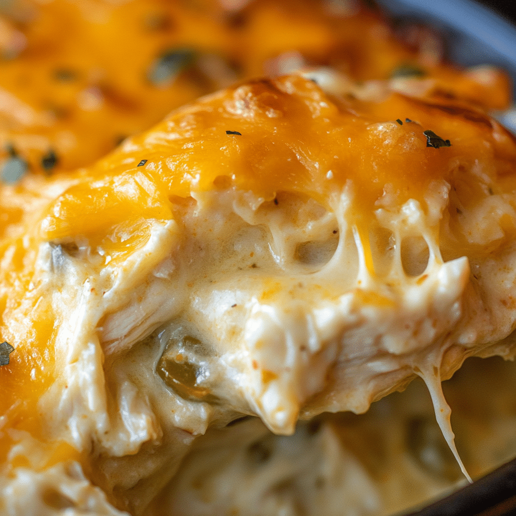 Sour Cream Chicken Enchilada Casserole