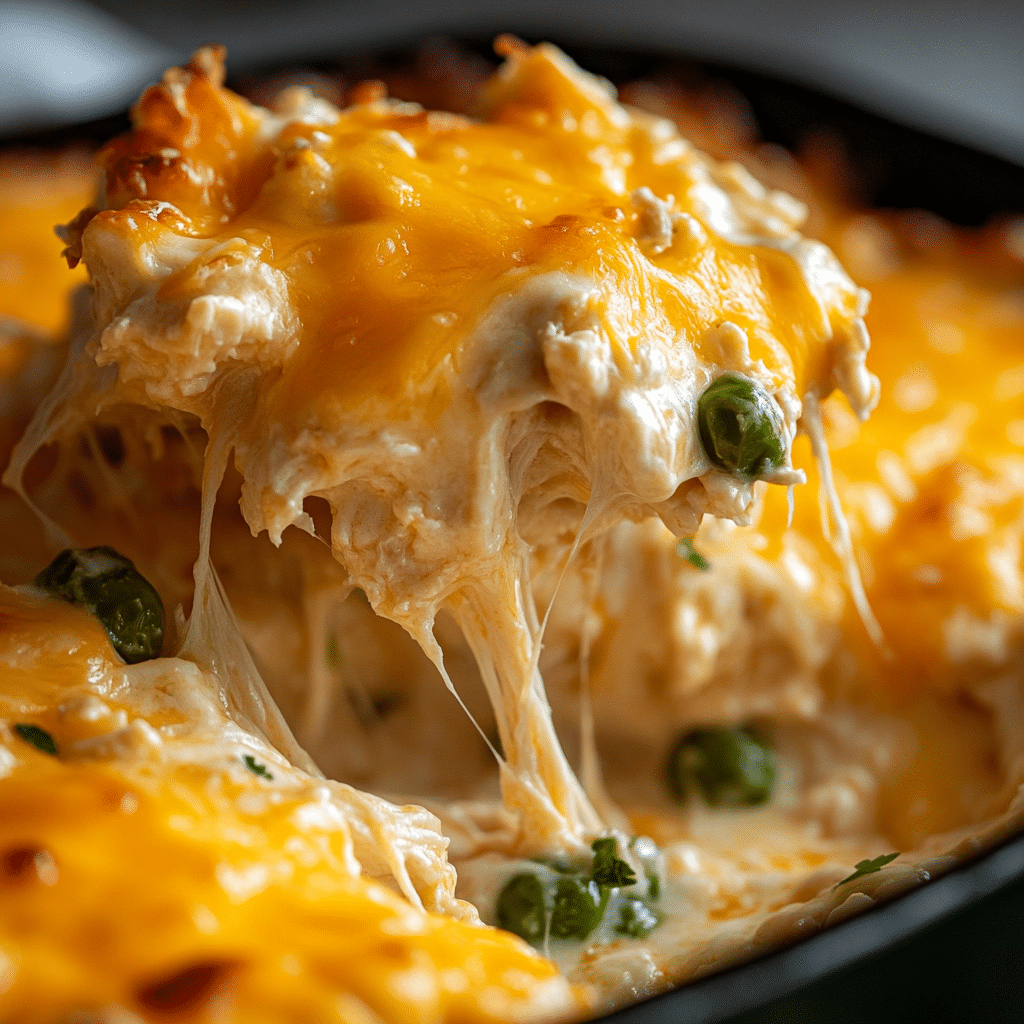 Sour Cream Chicken Enchilada Casserole