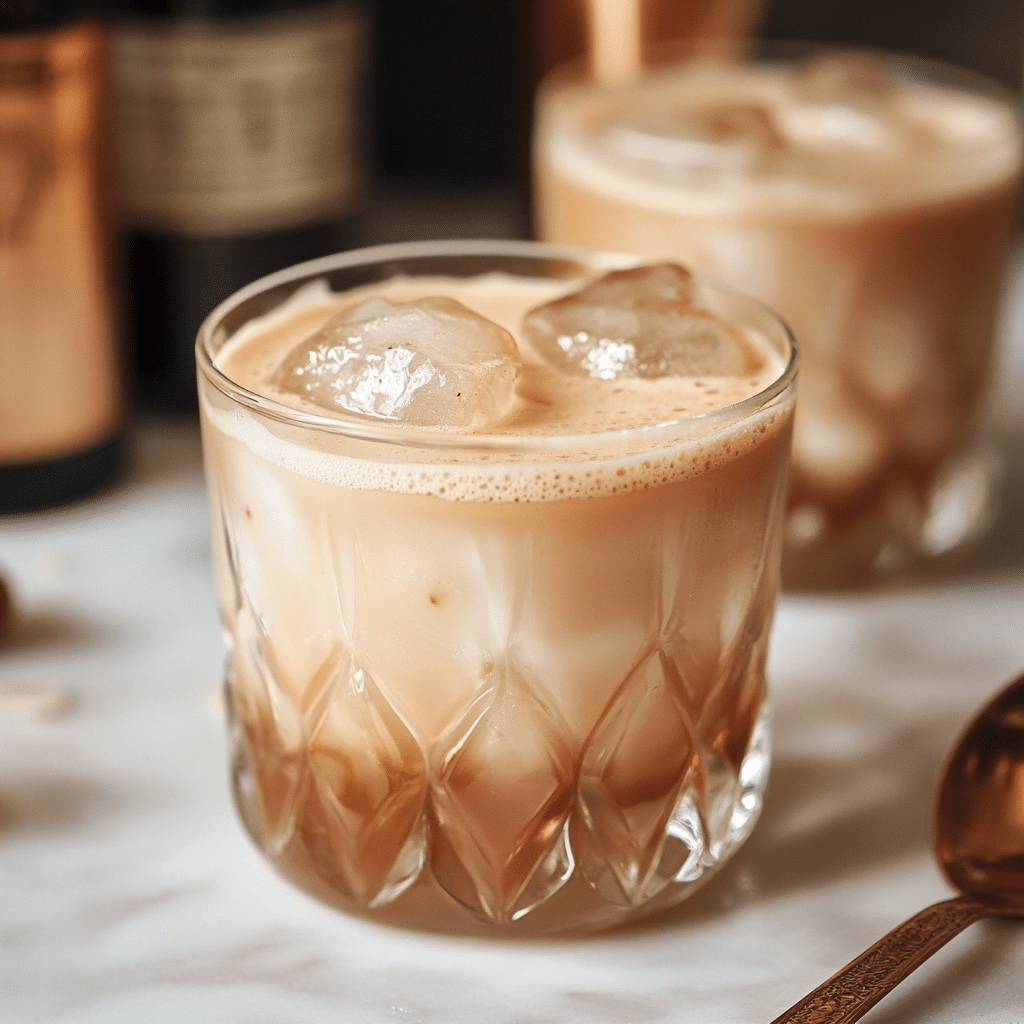 Creamy Root Beer Rum Cocktail