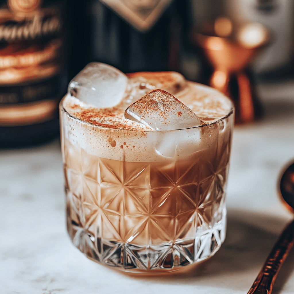 Creamy Root Beer Rum Cocktail