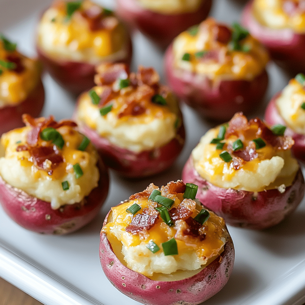 Twice Baked Potato Bites