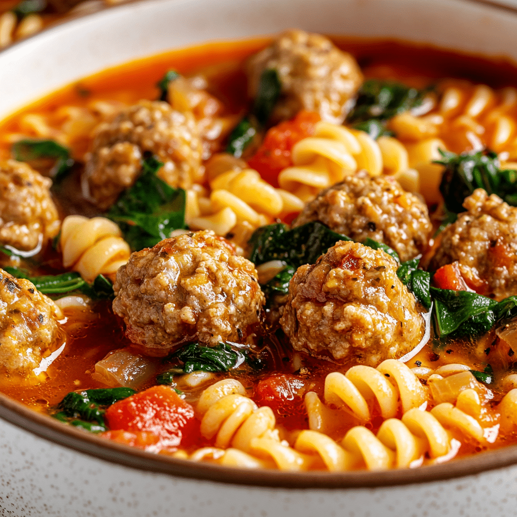 Italian Meatball Soup