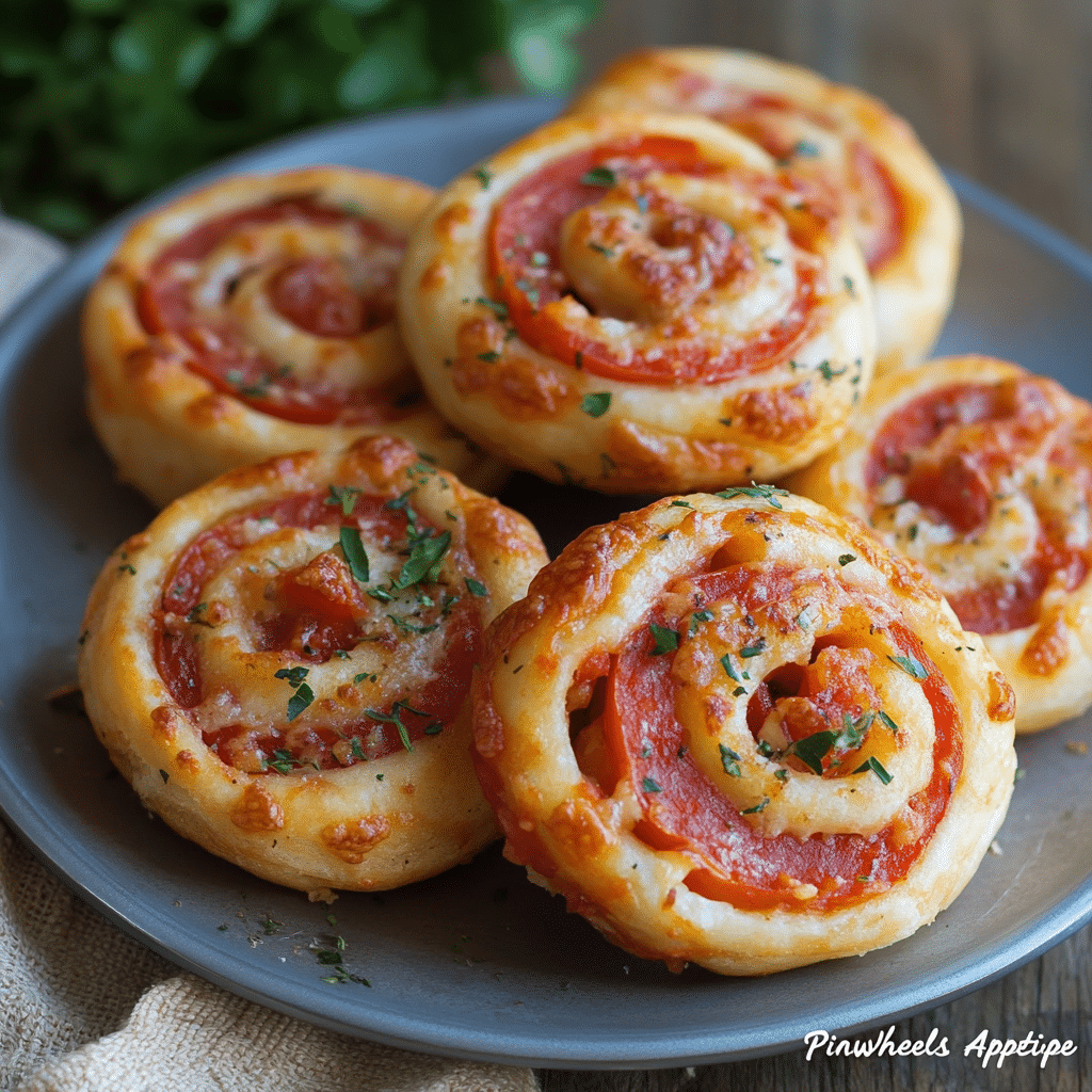 Pepperoni Pinwheels Appetizer Recipe