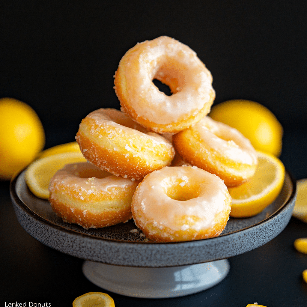 Lemon Baked Donuts