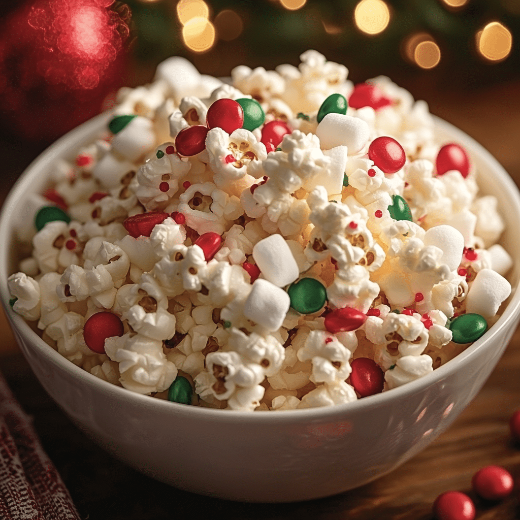 Santa Crunch Popcorn