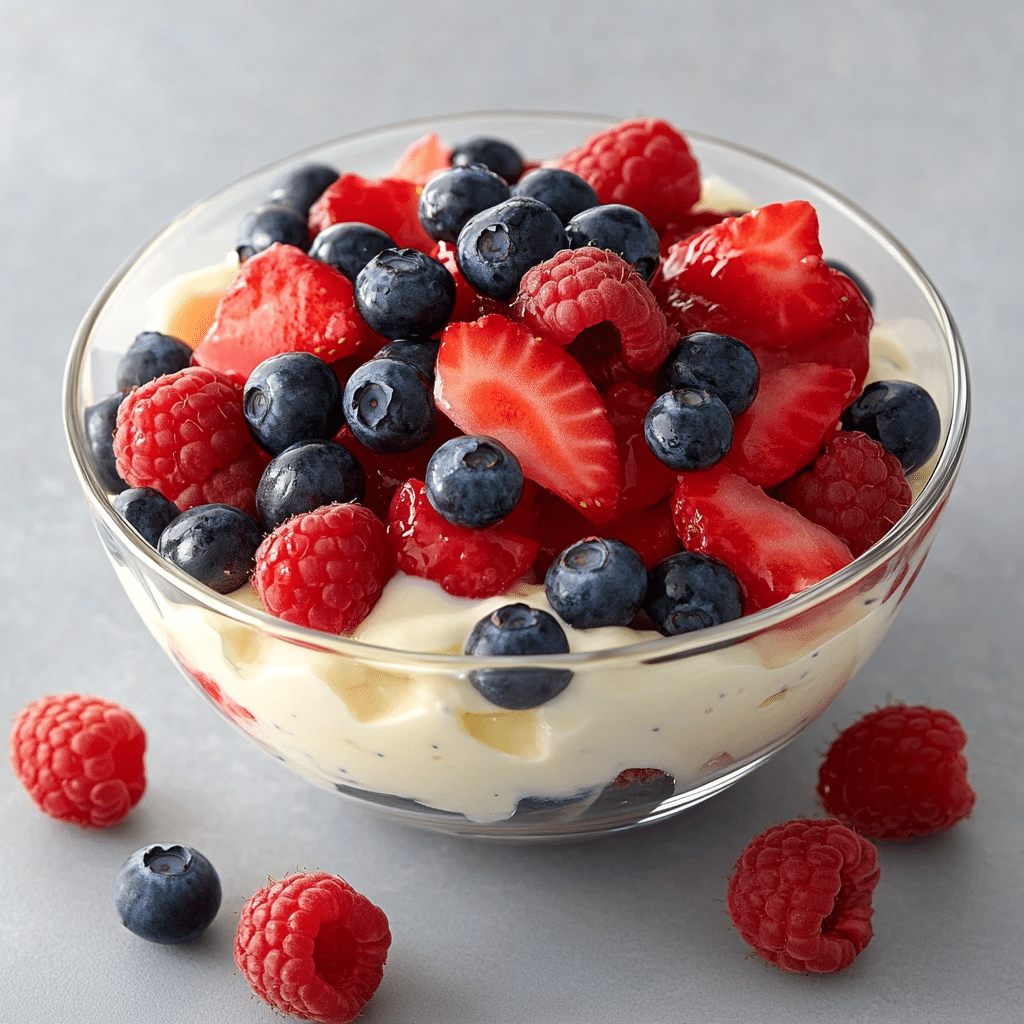 Summer Berry Cheesecake Salad