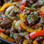 Steak and Cheese Skillet