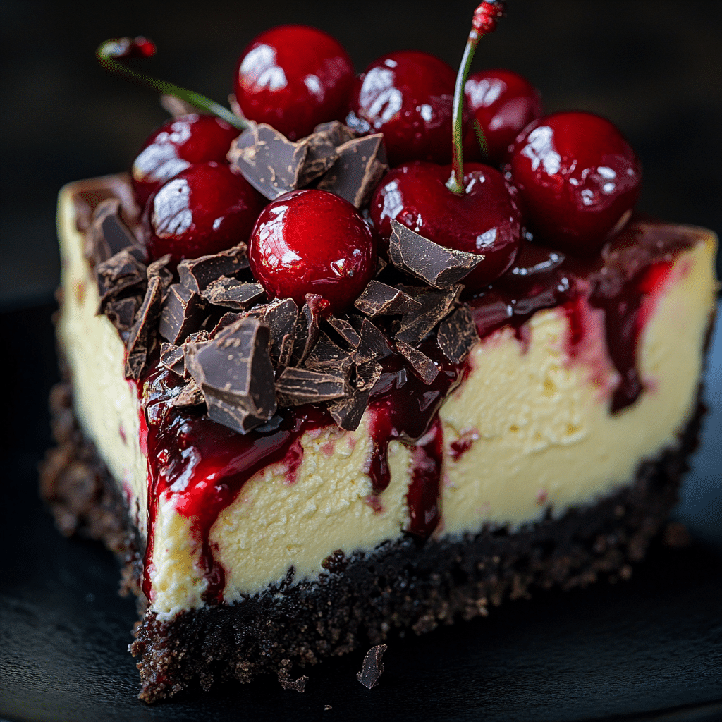 Black Forest Cheesecake Symphony