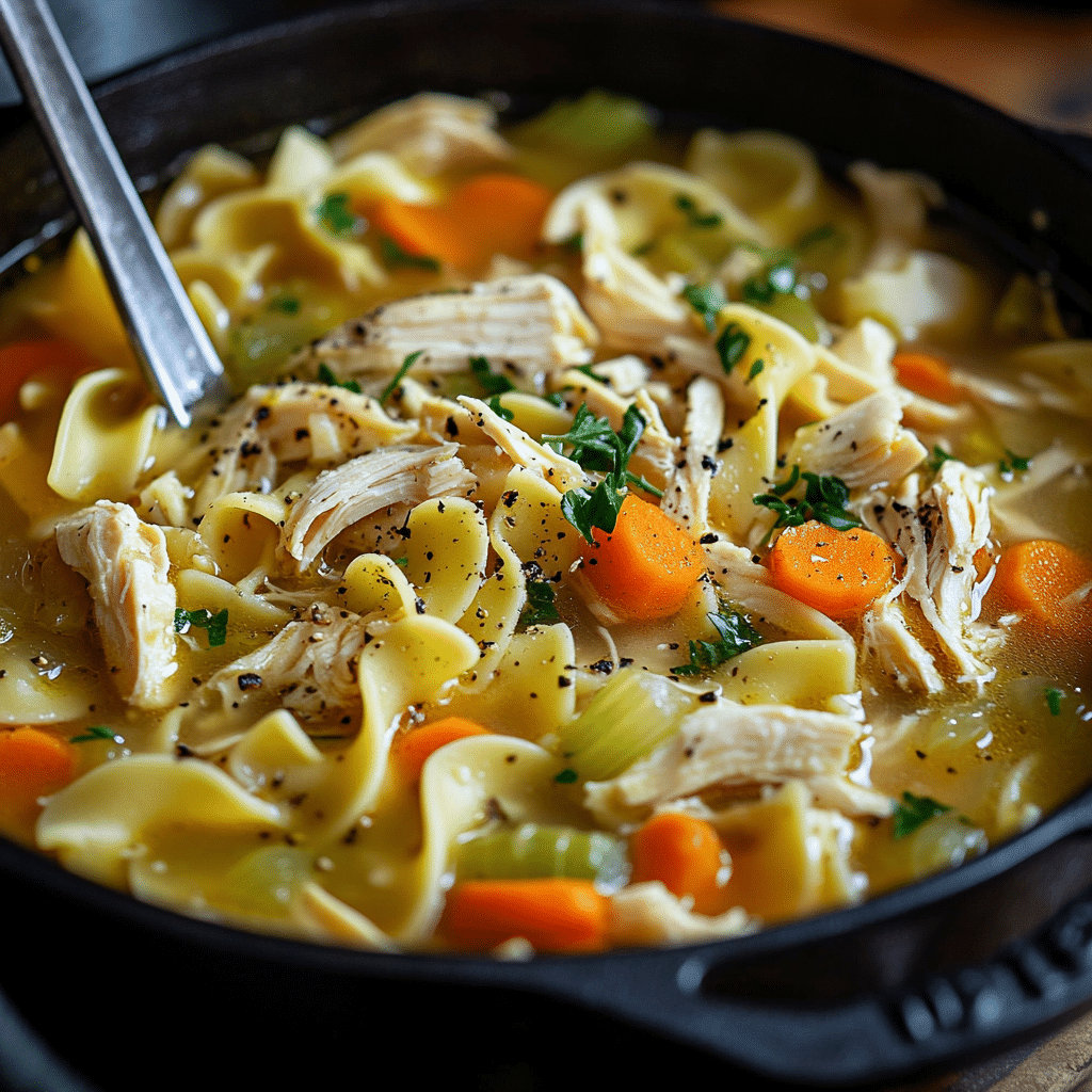 Homemade Chicken Noodle Soup